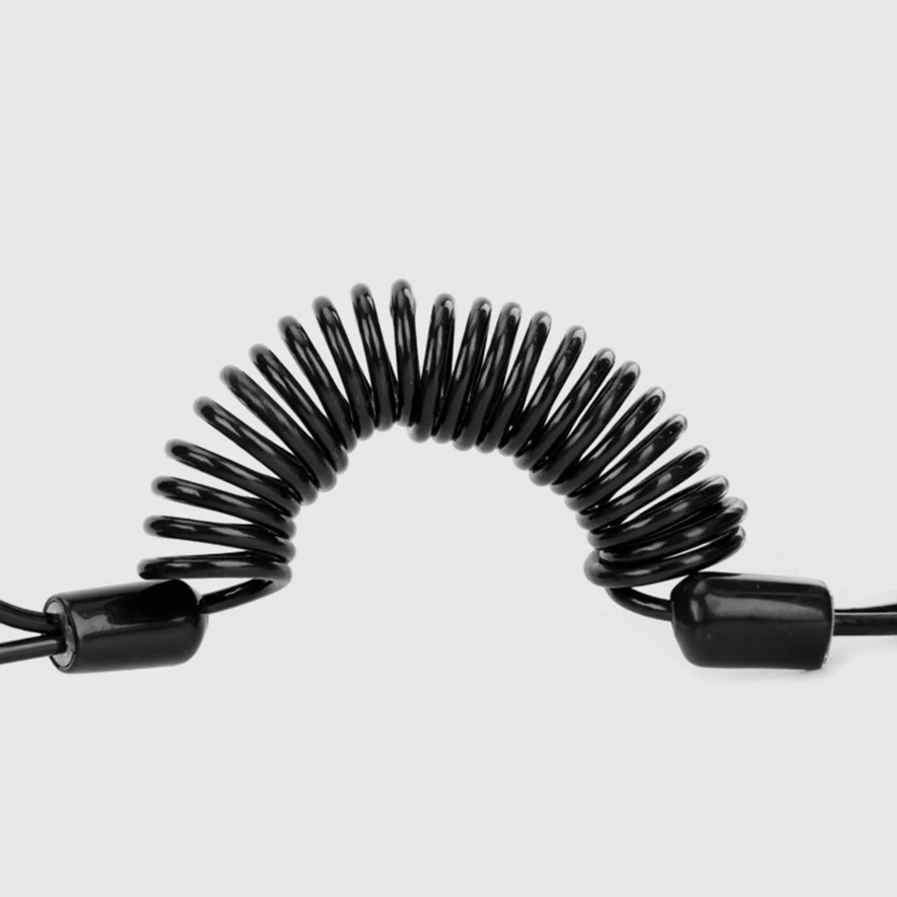 

4Pcs Anti Theft Spring Rope Heavy Duty Lock Cable with Safety Reminder for Motorcycle Bike Brake Disc Protection