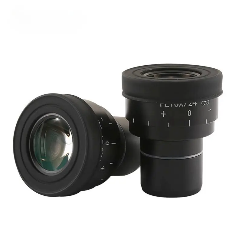 

2025 Trend Stereo Microscope For Olympus Nikon Replacement PL10X Wide Angle Eyepiece Eye Point 30Mm Diopter Adjustable