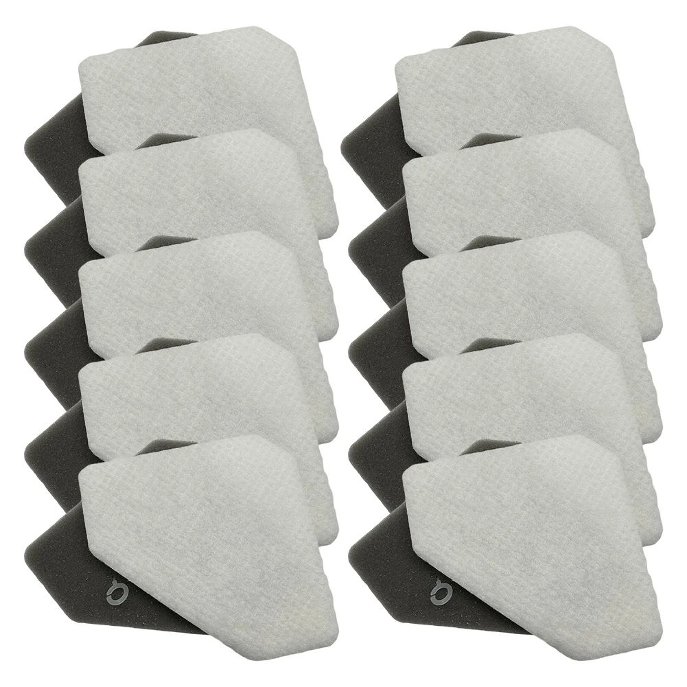 4 Pack Washable Foam and Felt Filters for Shark BU3120 BU3523 Vacuum Cleaners Compatible Replacement Filter Kit