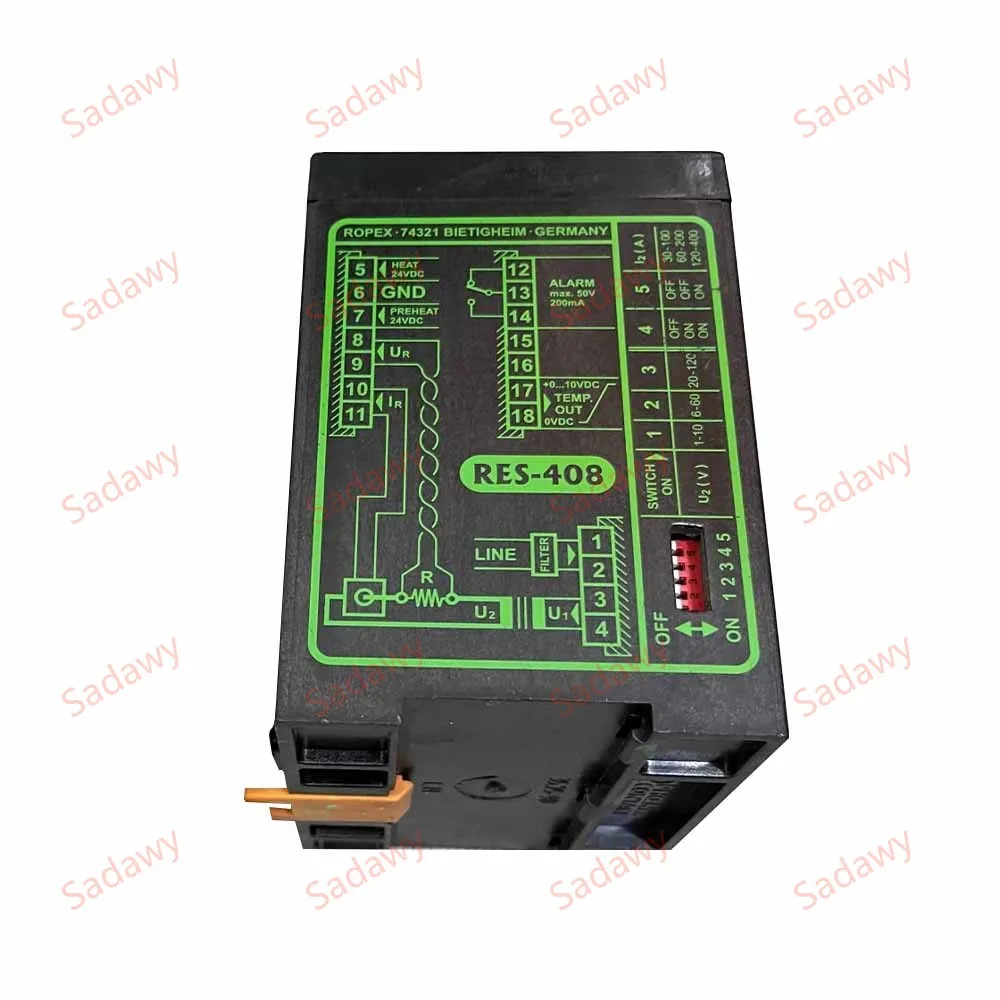 Ro-pex 새 제품 및 중고 오리지널 RES-408 RES-408-0-3 히트 실링 온도 컨트롤러 (보증 포함)