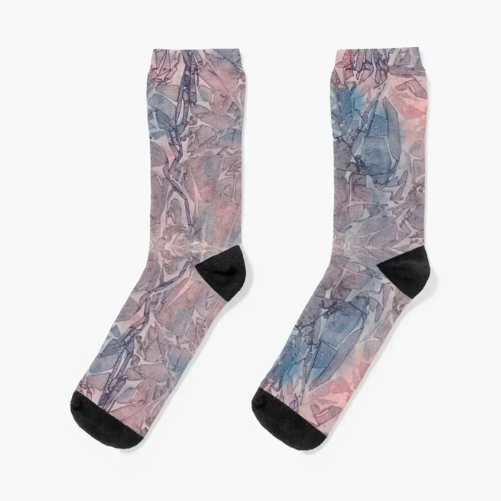

Art Deco Palms Socks retro kawaii hiking shoes Woman Socks Men's custom sports Christmas Climbing Male Socks Women's