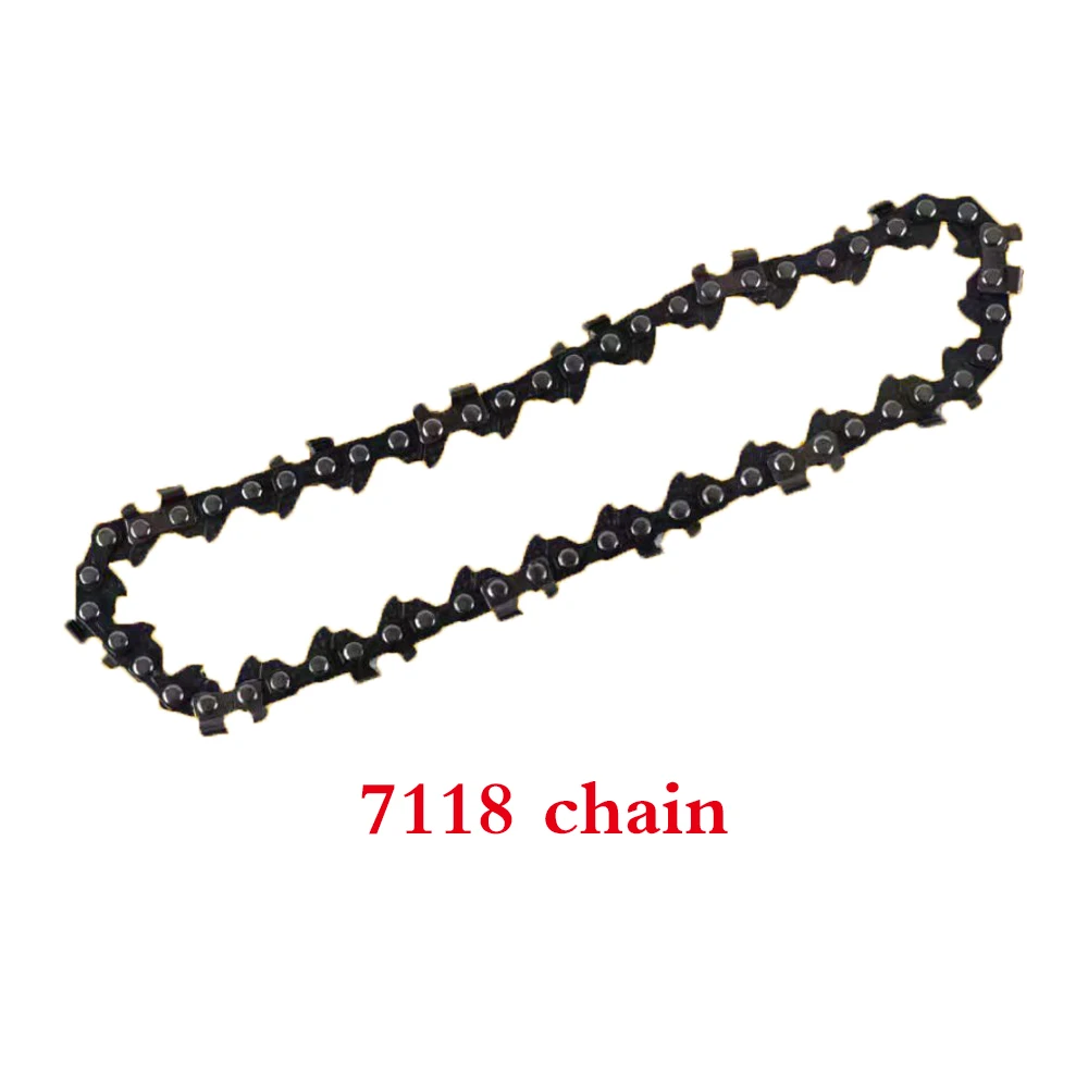 ZSQHET Abeden 7118 Chainsaw Chain 7 Inch 7118 Saw Chain Accessories Wood Cutters Bracket Brushless Motor