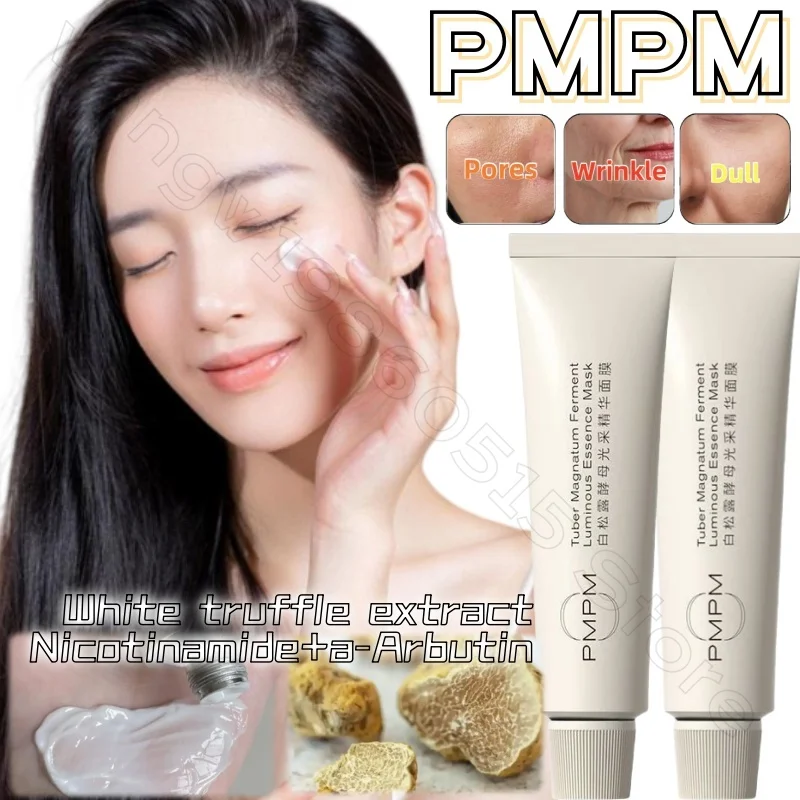 PMPM White Truffle Niacinamide + A-arbutin Application Mask Hydrating Moisturizing Stay Up Late Brightening Sleep Repair Mask