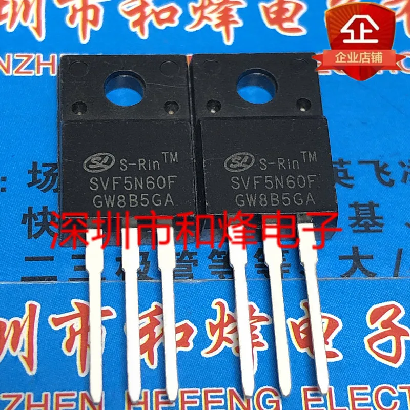 5PCS-10PCS SVF5N60F  TO-220F 600V 5A      ORIGINAL ON STOCK