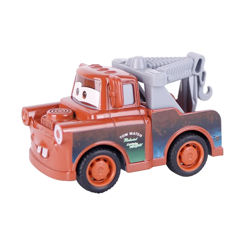 8 pièces ensemble Disney Pixar voiture foudre Mcqueen conteneur camion ensemble figurines Jackson tempête Mack oncle camion retirer voitures jouet cadeau