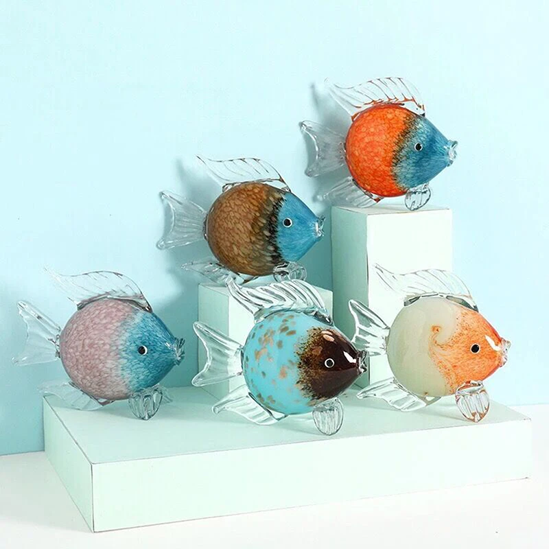 Colorful Ocean Fish Series Aquarium Bubble Fish Floating Ornament Fish Tank Decoration