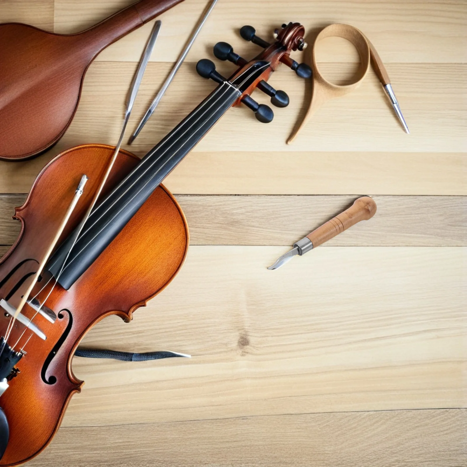 

Violin Repair Tools Precision Groove Cleaner Wood Inlay Carver Making Woodworking Inlaid Sculptor