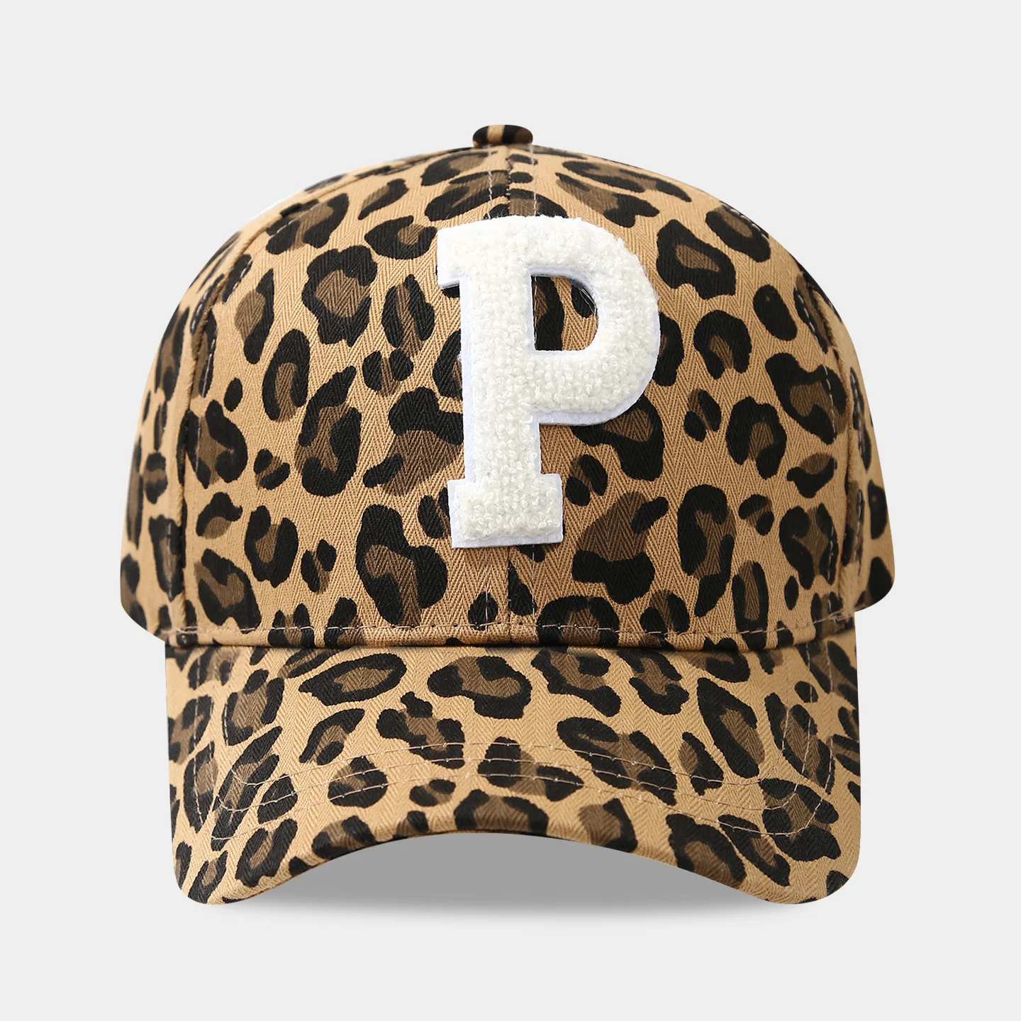 Retro Handtuch Paste Tuch Muster Leopard Print Baseball Kappe Für Frauen Herbst Neue Berühmte Mode Entenschnabel Kappe Einkaufen Hut – Detail 12