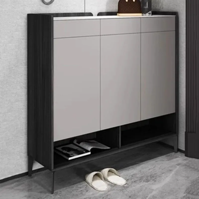 

Vertical Interior Shoe Cabinet Big Size Wooden Chinese Style Fashion Creative Shoe Shelf Unique Accent Sapateira Home Products