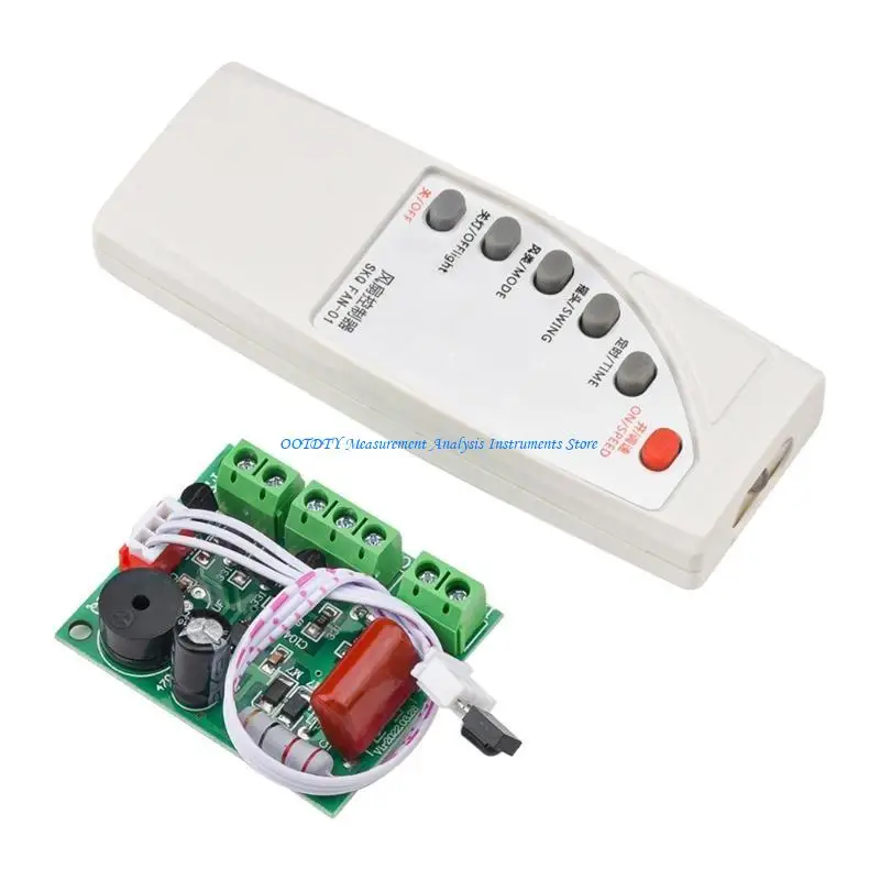 367D Universal Fan Remote Control Modification Board Mini Fan Circuit Board Electric Fan Computer Board Control Motherboard