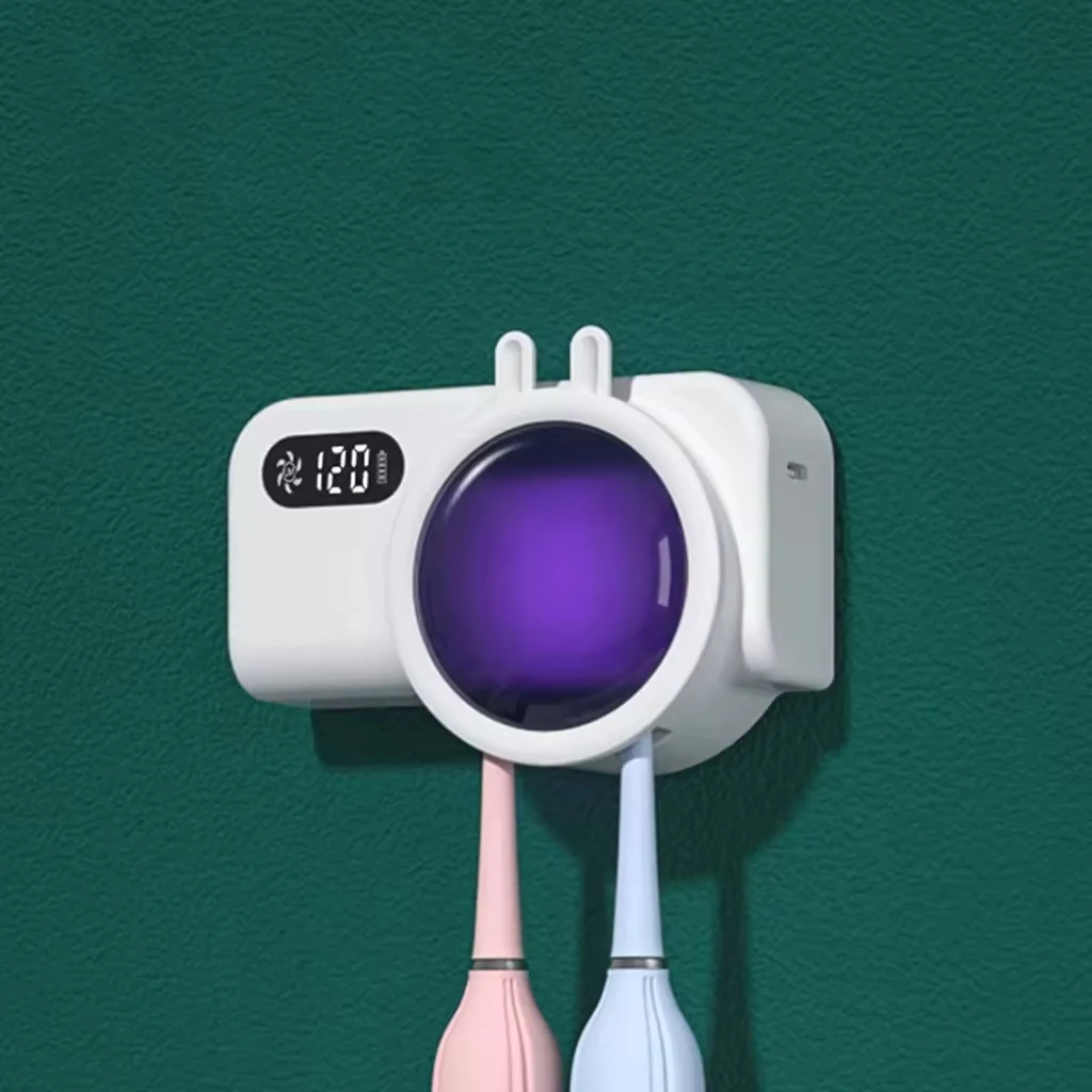 porte-brosse-a-dents-uvc-mural-distributeur-de-presse-dentifrice-de-sechage-rechargeable