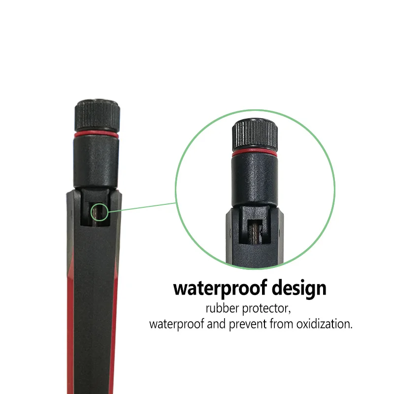 2PCS 6/10 DBi RP-SMA External Antenna Set With IPEX MHF4 Extension Cable 2.4GHz 5GHz Dual Band For M.2 Wifi Card Intel AX210