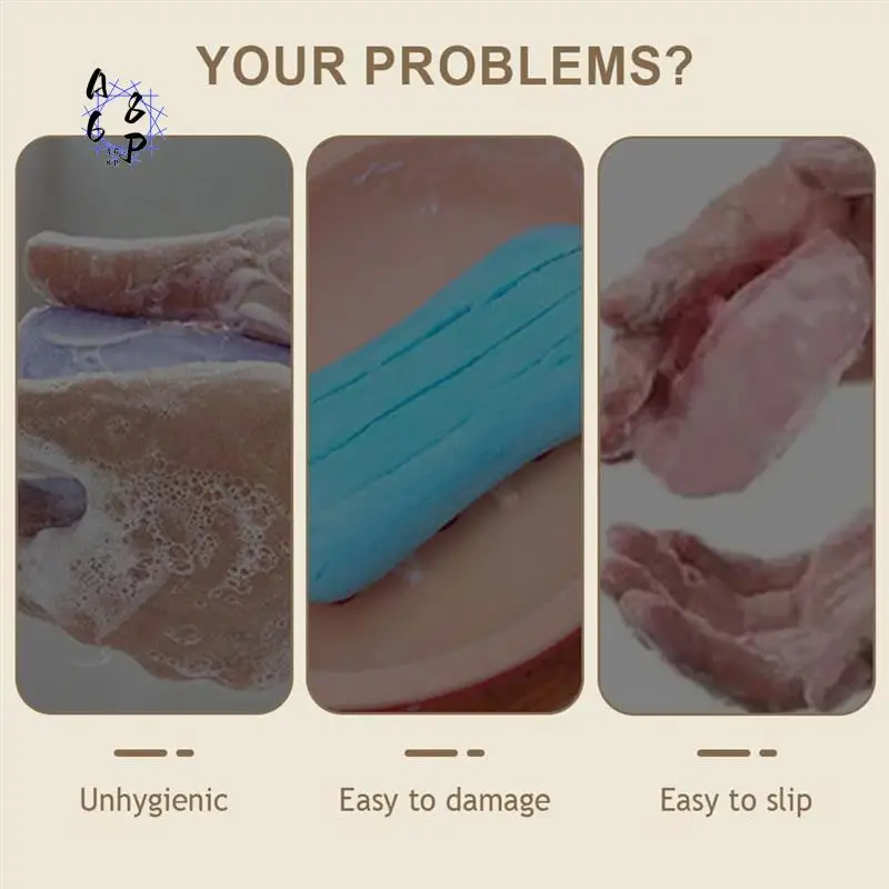 

A68P-2 шт., шлифовальная коробка для мытья рук, держатель для мытья мыла для стены, твердый дозатор для мытья мыла, контейнер для ванной комнаты