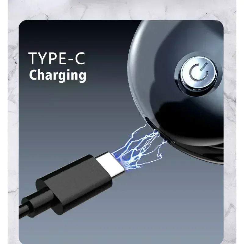 Electric Shaver Portable Razor Travel Attire Wet And Dry Men USB Rechargeable Shaver Charging Simple Washable Mini Shave