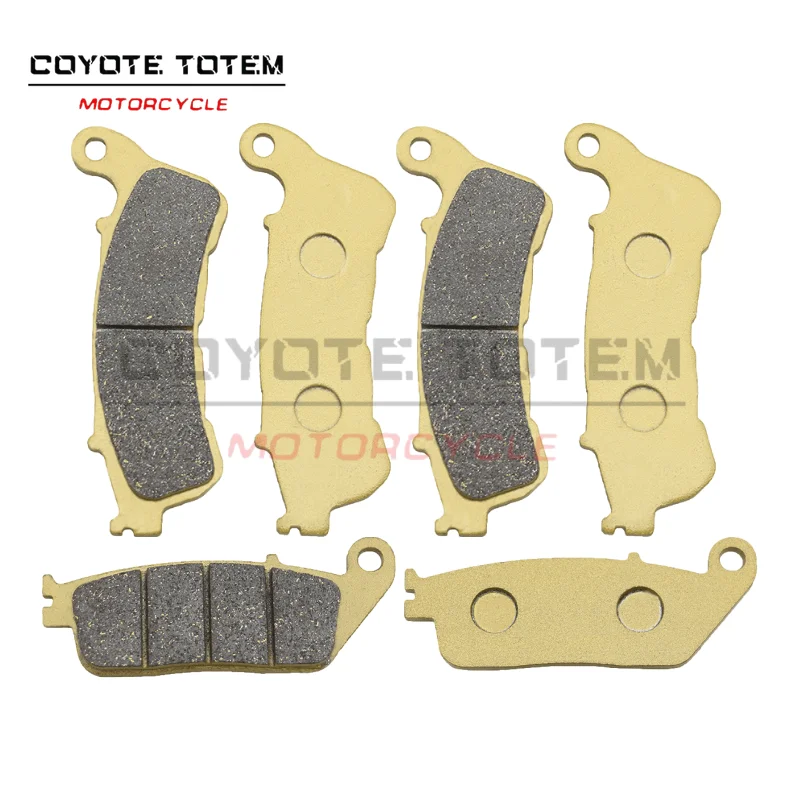 

The front and rear brake pads of motorcycles are applicable to Honda DN-01 (680cc) NSA700 08-11