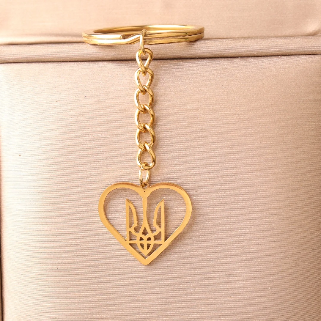 سلسلة مفاتيح الشعار الوطني ، الموضة ، الجوف ، بوتشيت ترايدنت ، هدية مجوهرات عرقية أكارانية