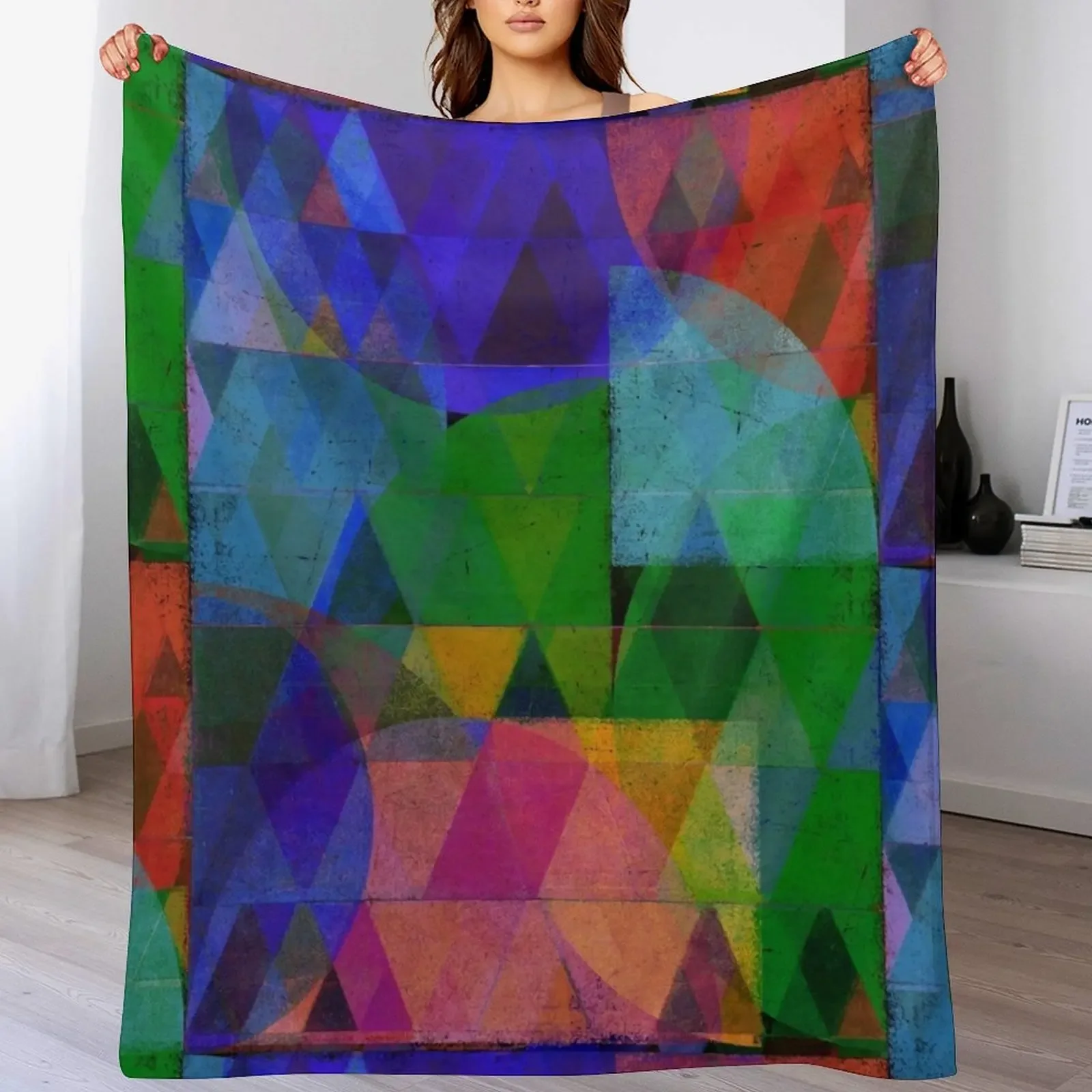 Kleeland Throw Blanket Wrinkle Resistant Lightweight Blanket