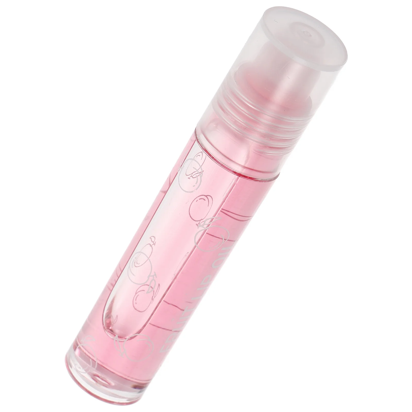 Fruchtiges Roll-on Lippenöl Trauben Transparenter Hydratisierender Glanz Feuchtigkeitsspendender Lippenbalsam Roller für Frauen Mädchen Täglicher Gebrauch