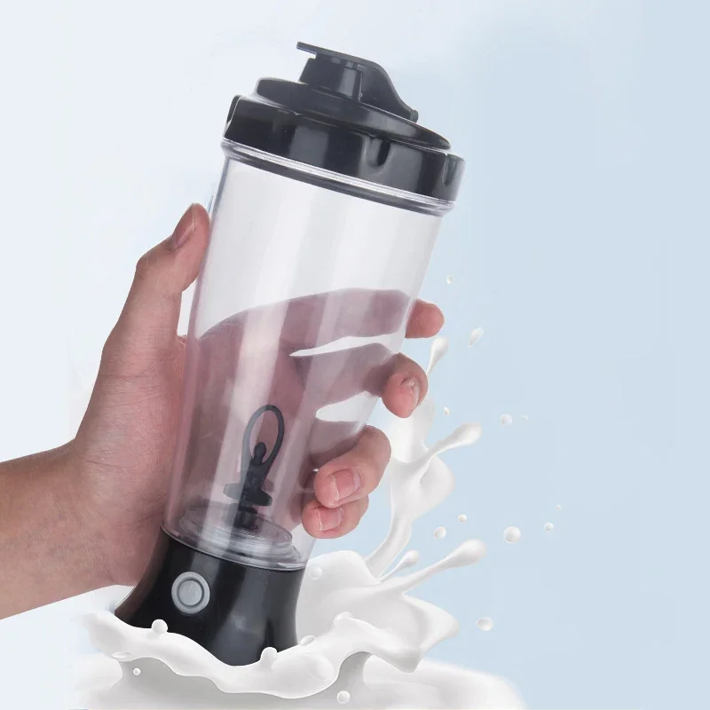 Liquidificador Elétrico De Proteína Shaker, Amigável Totalmente Automático, Garrafa De Mistura De Vortex, Movimento De Cerveja, Eco Leakproof Fitness Cup, 350ml