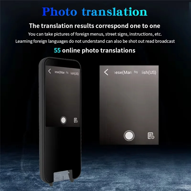 

A32T-AI Scanning Reading Translator Pen Translator Pen With 113 Language Vioce Offline Translator Dictionary