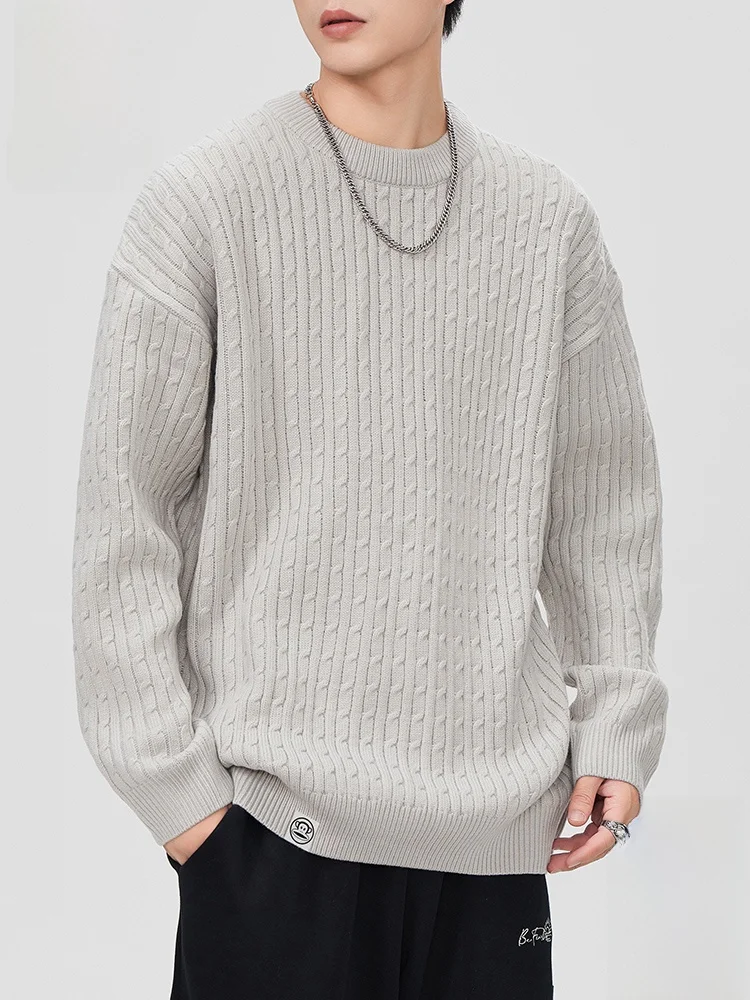 

PaulFrank Spring Autumn New Knitted Sweater Men Haome Lazy Sle Knitwear Jaet Loose Fit Comfortable Soft Long Sve ro...