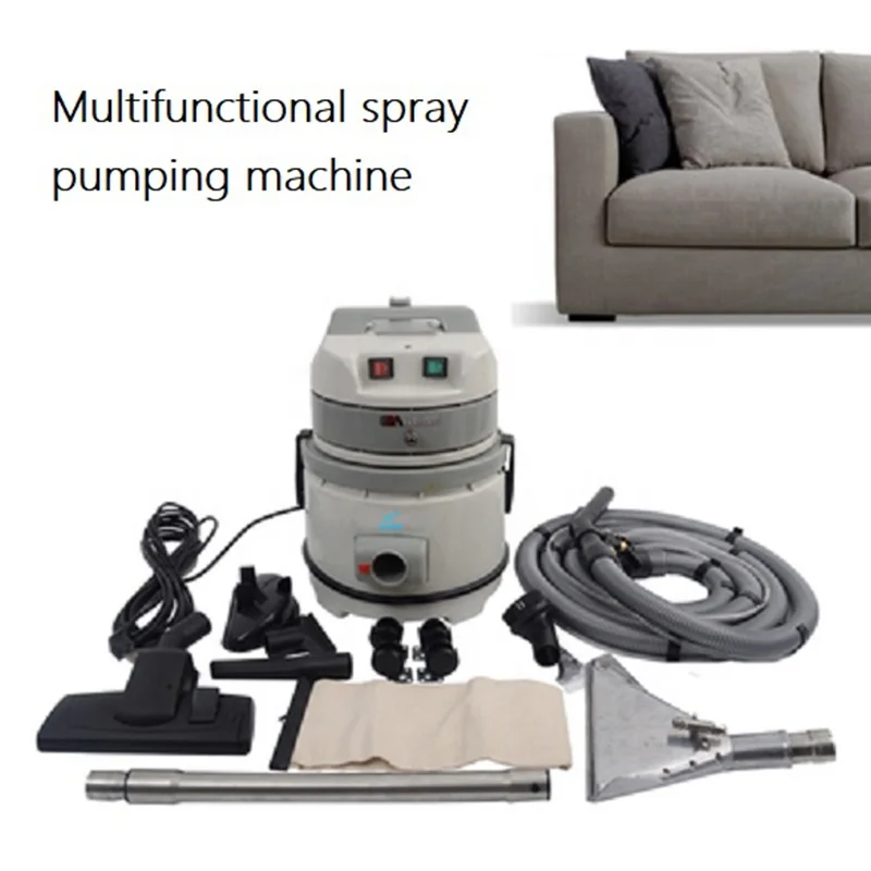 2023 professional portable six cleaning function in one carpet sofa curtain car interior mattress vacuum steam cleaner for sale