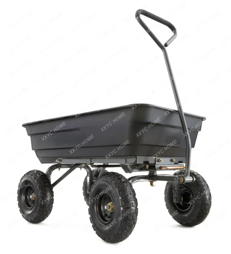 for Gorilla Carts GOR4PS 600-lb Poly Garden Dump Cart with 10