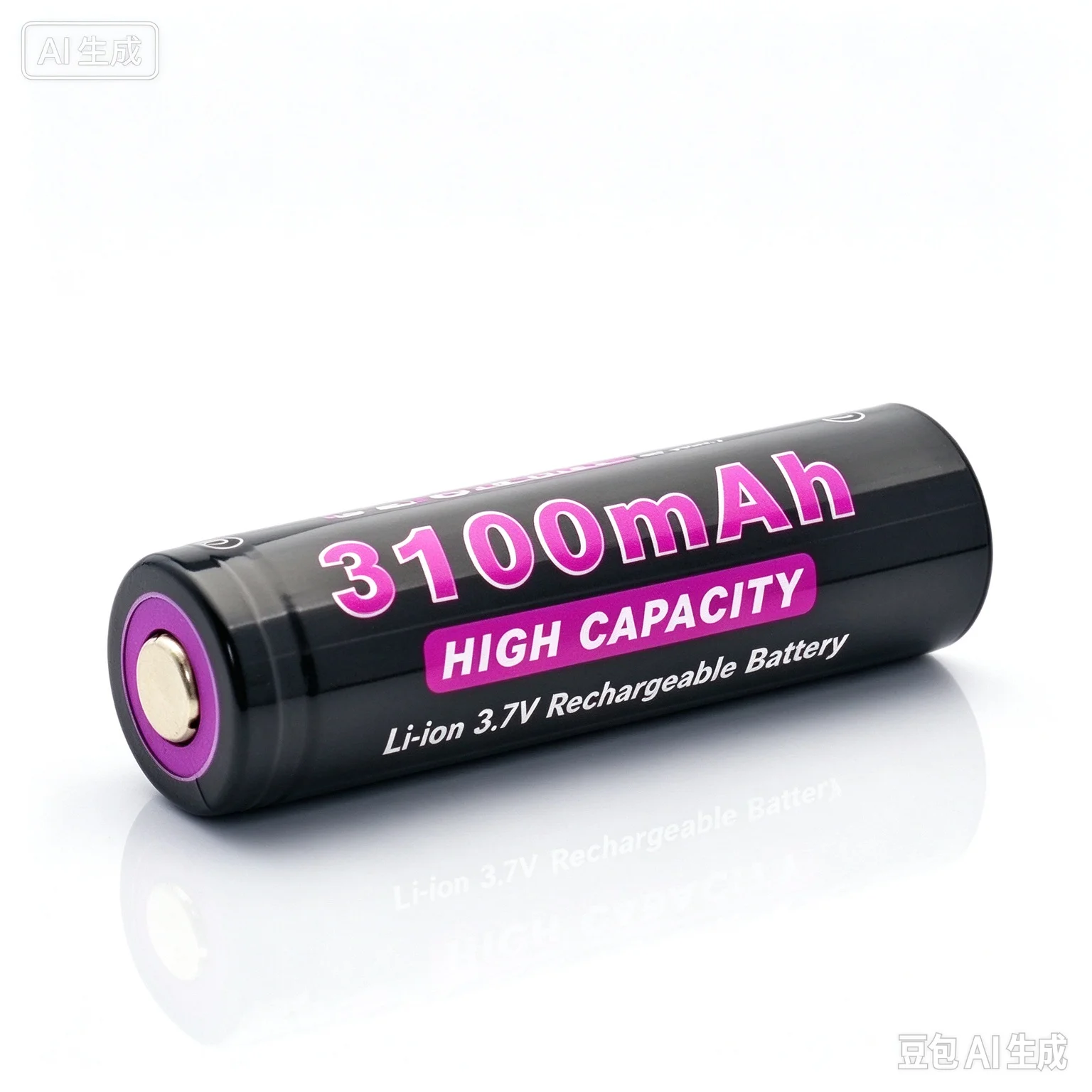 For 18650 3.7V 3100mAh Protected Li-ion Rechargeable Battery Cell