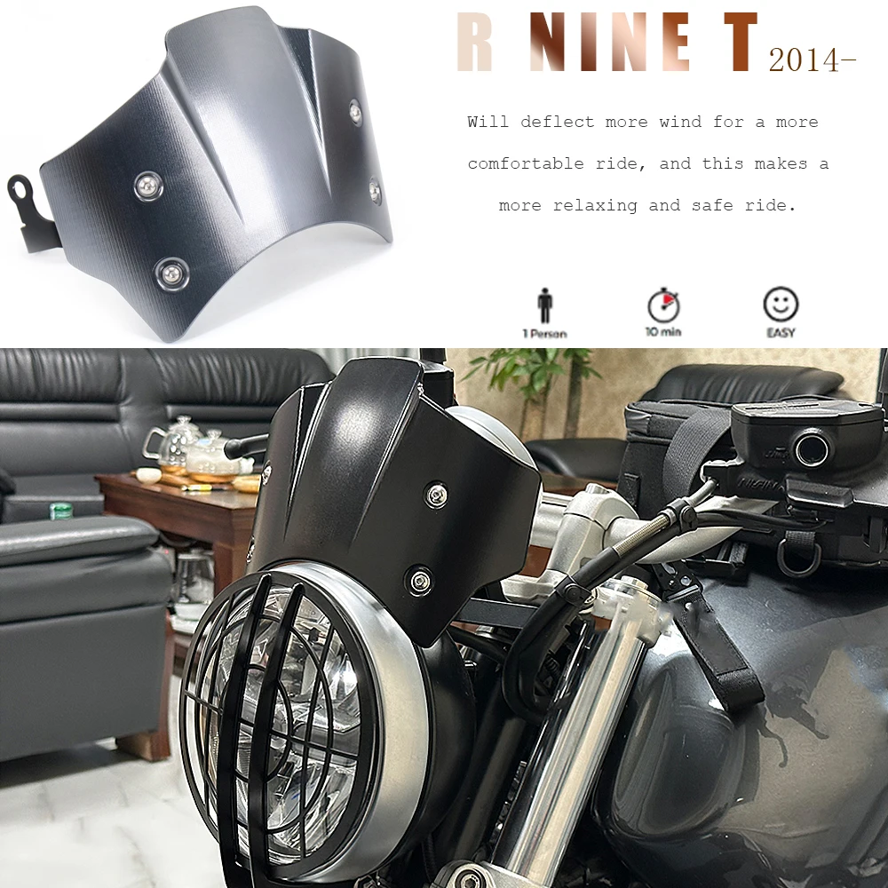 

Козырёк ветрового стекла для мотоциклов, подходит для BMW R NINE T NINET RNINET Rninet R9T