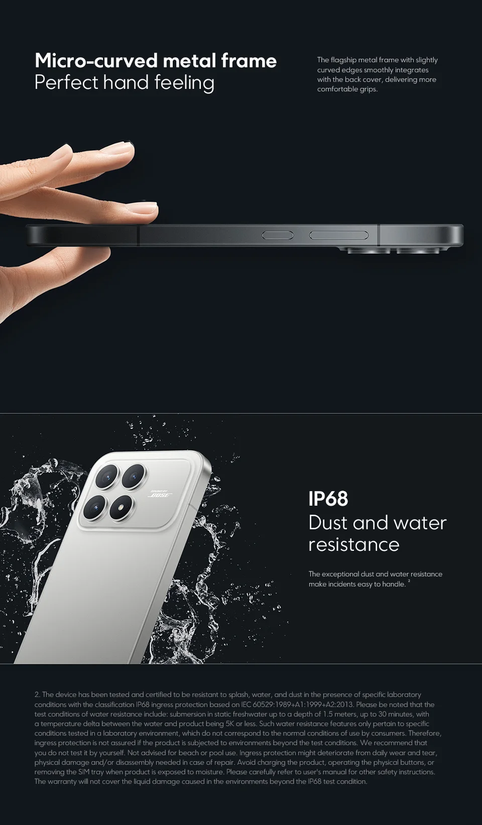 POCO F8 Pro Global Version Smartphone Snapdragon 8 Elite Octa core 6.59"120Hz HyperRGB AMOLED Display 6210mAh NFC 5G