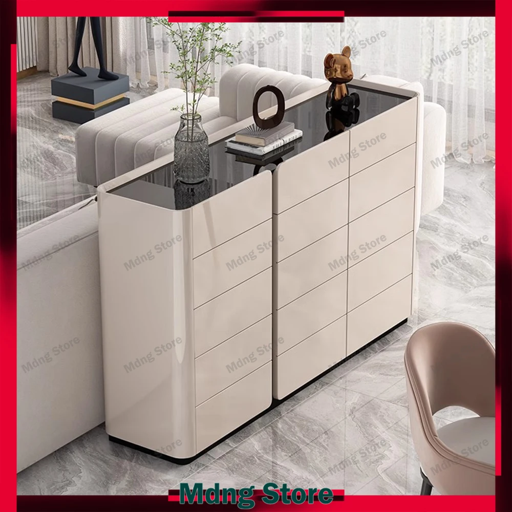 

Vent Hole Drawers Shoe Rack Luxury Designs Modern Entrance White Shoe Rack Hallway Save Space Porta Scarpe Home Decoration