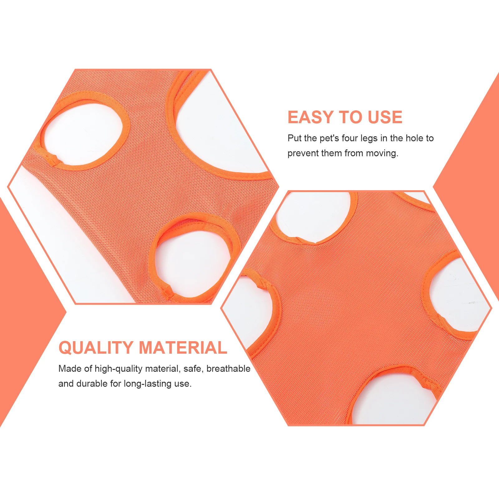 

1Set Ergonomic Pet Grooming Hammock Stainless Steel Household Nail Cutter Convenient Grooming Comb Professional Pet Supply