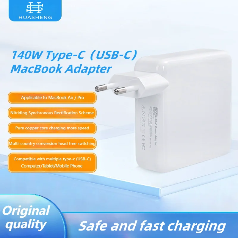 

Charger for Mac Book Pro 140W USB-C Power Adapter, Compatible with MacBook Pro 16, 15, 14, 13-inch, MacBook Air 13-inch, iPad Pr