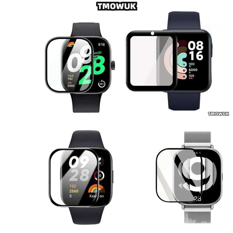 

For Xiaomi Redmi Watch 2 3 4 5 Lite Active, Professional Grade PMMA, Anti-Scratch Formula