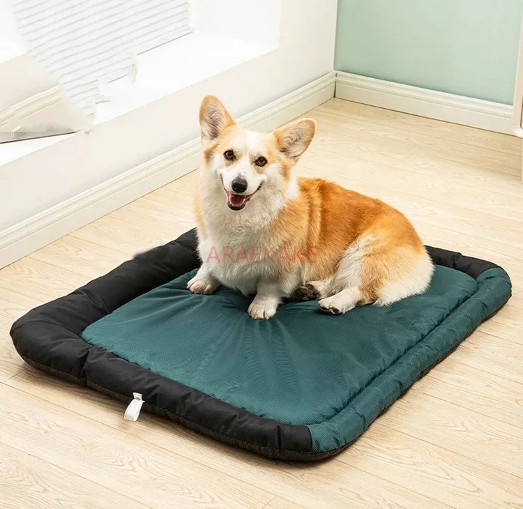 

Dog mats can be disassembled, washed, and used for sleeping in dog beds. Summer anti tear and waterproof sleeping mats