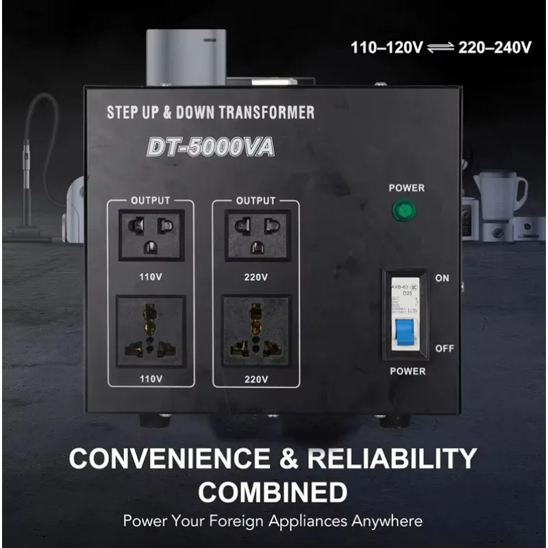 

Factory Price Ac 5000w Automatic Step Down Transformer 220v To 110v For Home Appliance