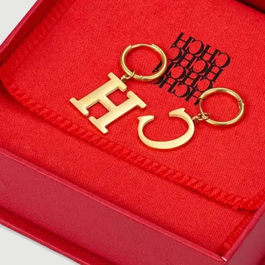 

CHILINHENA Упаковка женских серег в подарочной коробке Простой свежий модный сдержанный и изысканный рождественский подарок