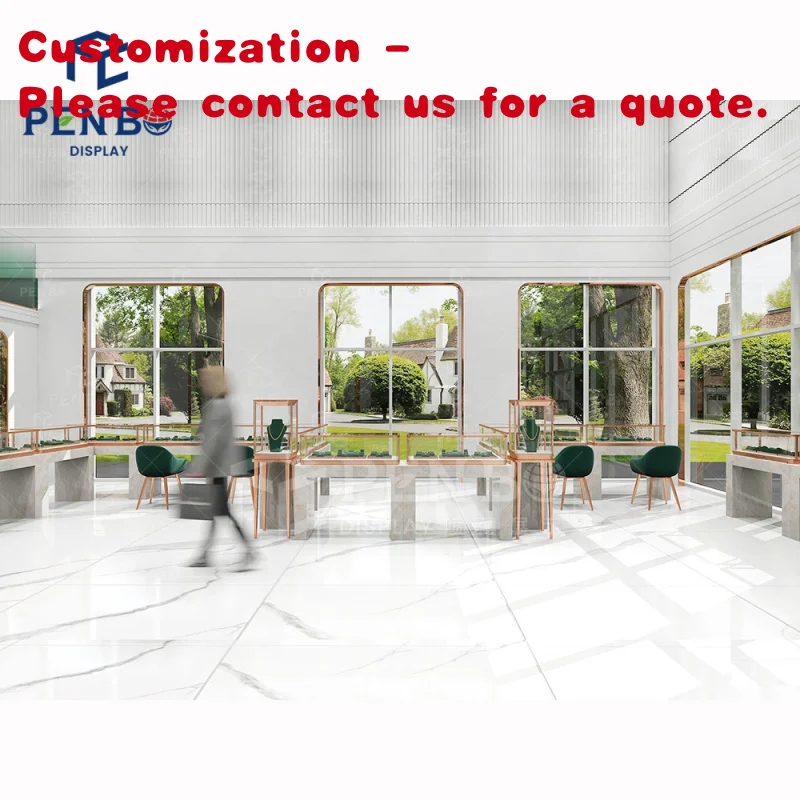 custom.Custom Jewelry Store Design & Display Cabinets Full - Store Customization Luxury Boutiques High End Showcase Solution