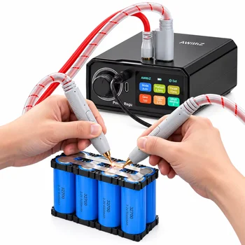 Awithz UK3 Portable Battery Spot Welder DIY Mini Welding Machine 18650 Lithium Battery…
