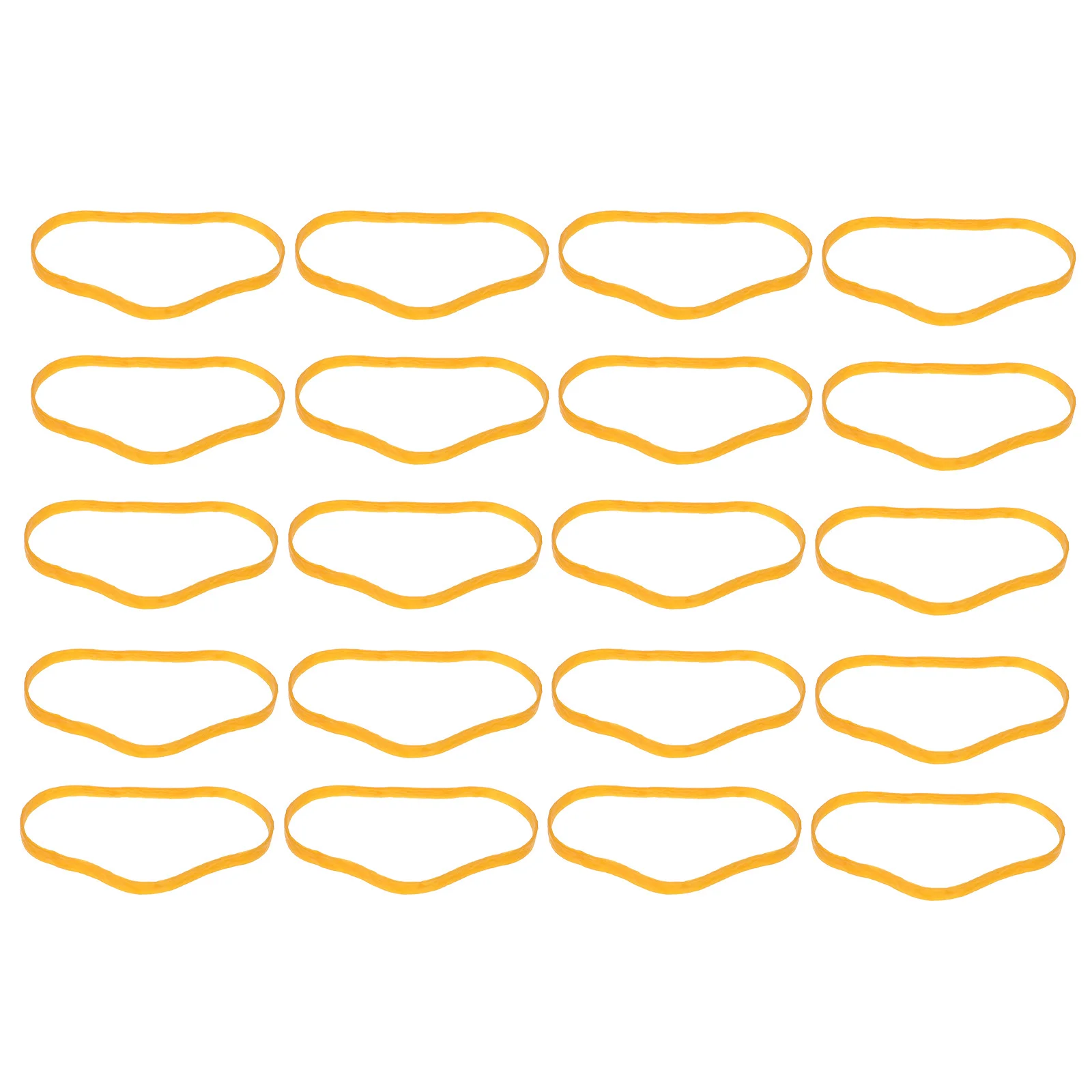 

70pcs Fixed Rubber Bands Bright Color Strong Elasticity Home Office School Crafts Binding Multi-Function Thickened Sturdy Rubber