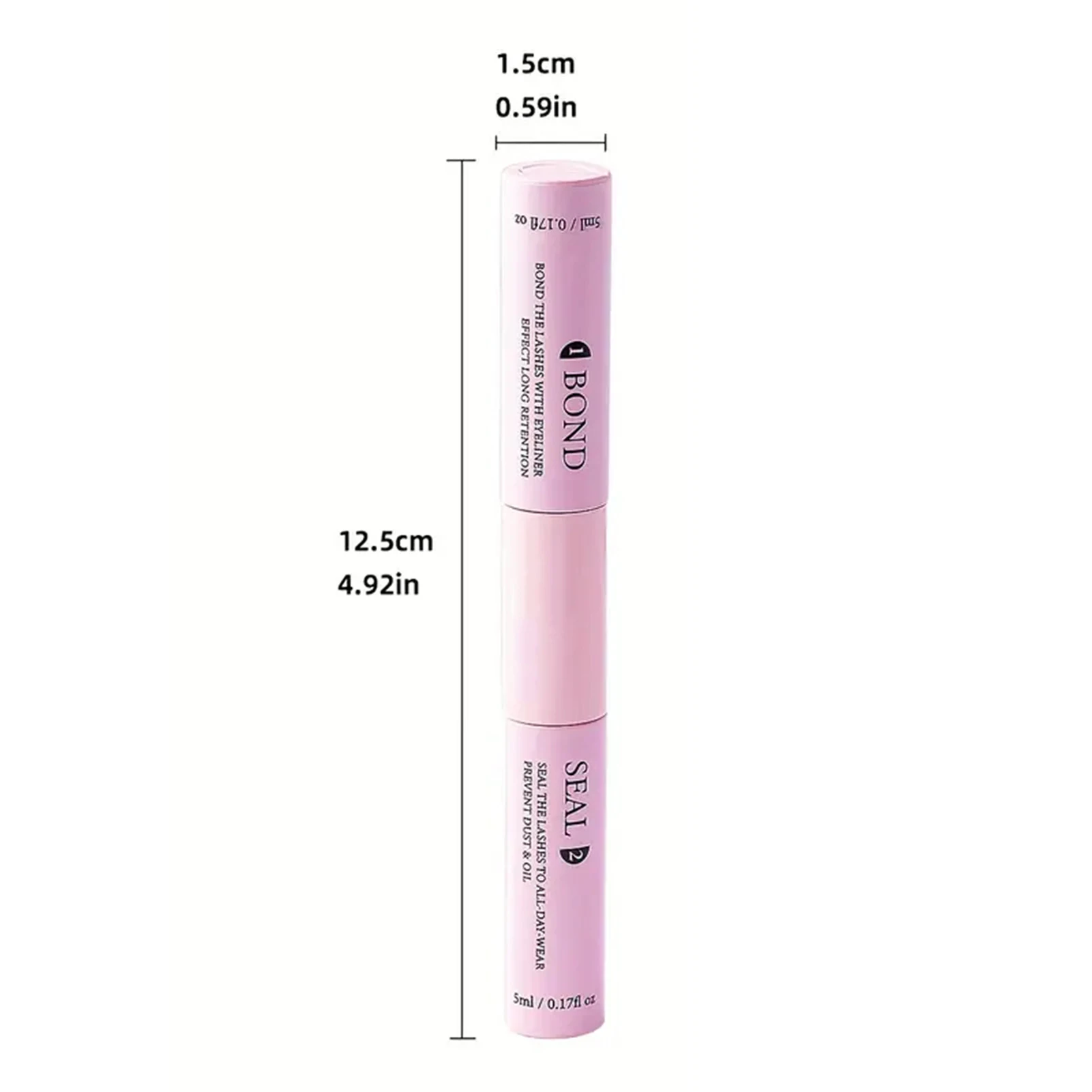 Tweekoppige Wimper Verlenging Lijm Binding En Afdichting Niet-Vlekkerige Sterke Wimper Lijm Transparante Sealer Make-Up Accessoires