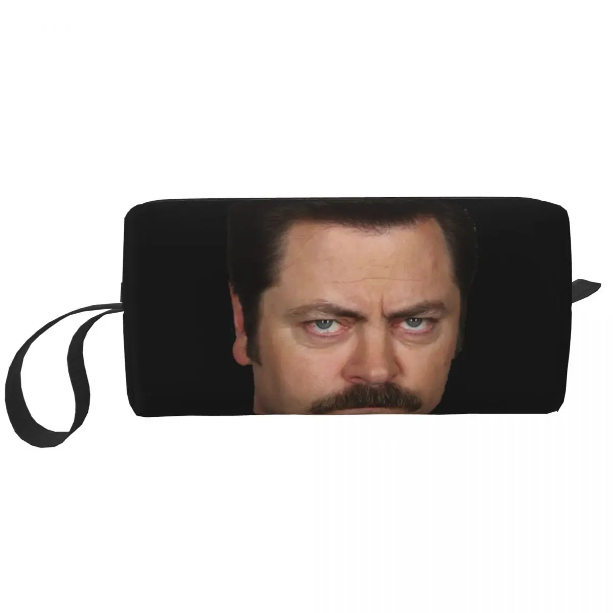 Ron Swanson 메이크업 가방 화장품 정리함 보관 Dopp 키트, 세면 용품 화장품 가방, 여성용 뷰티 여행 필통