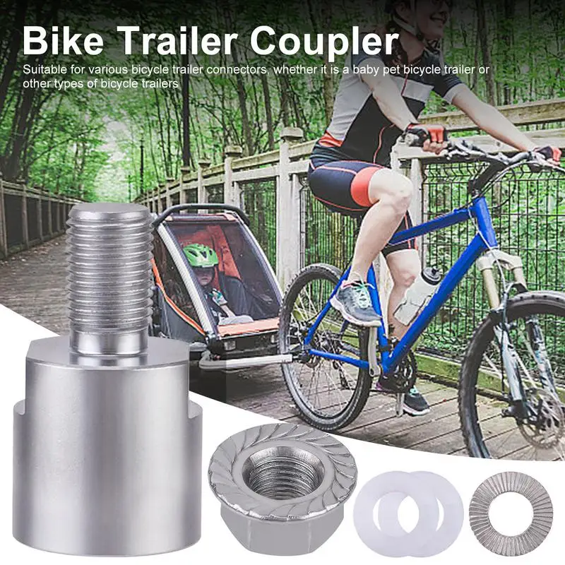 Instep Bike Trailer Parts | Bike Trailer Attachment Hitch Connector | Coupler Bicycle Adapter for Kids/Dog Replacement Connector