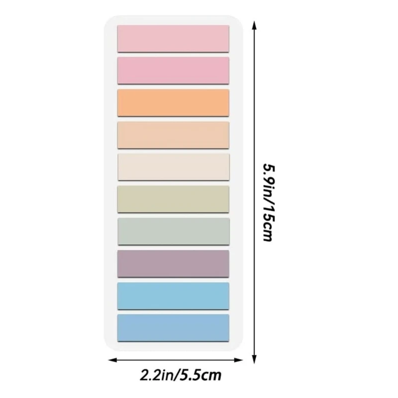 2800/3600 Stück Index-Tabs, klebrige Index-Flaggen, Haftnotizen, Flaggen, Index-Aufkleber