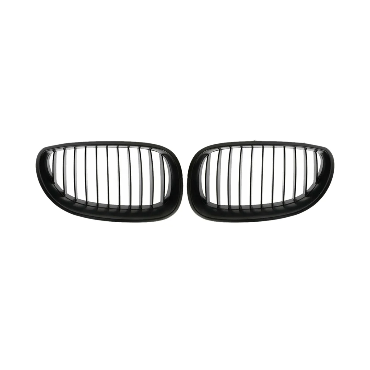 Car Front Kidney Racing Grille for BMW E60 E61 M5 Series 2003-2010 Single Line Modification Sport Grilles Hood Grill