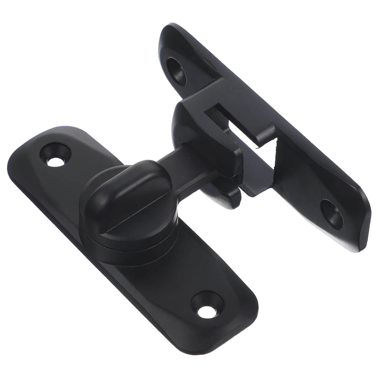 مزلاج زاوية قائمة شديدة التحمل 90 درجة من الفولاذ المقاوم للصدأ لأمن الباب والبوابة، لمسة نهائية مصقولة ناعمة، طلاء مضاد للتآكل #6