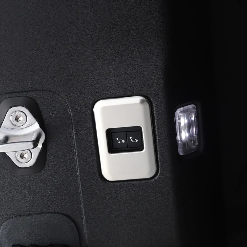 

For 20-25 Land Rover Defender trunk button stickers trunk chassis switch decorative stickers