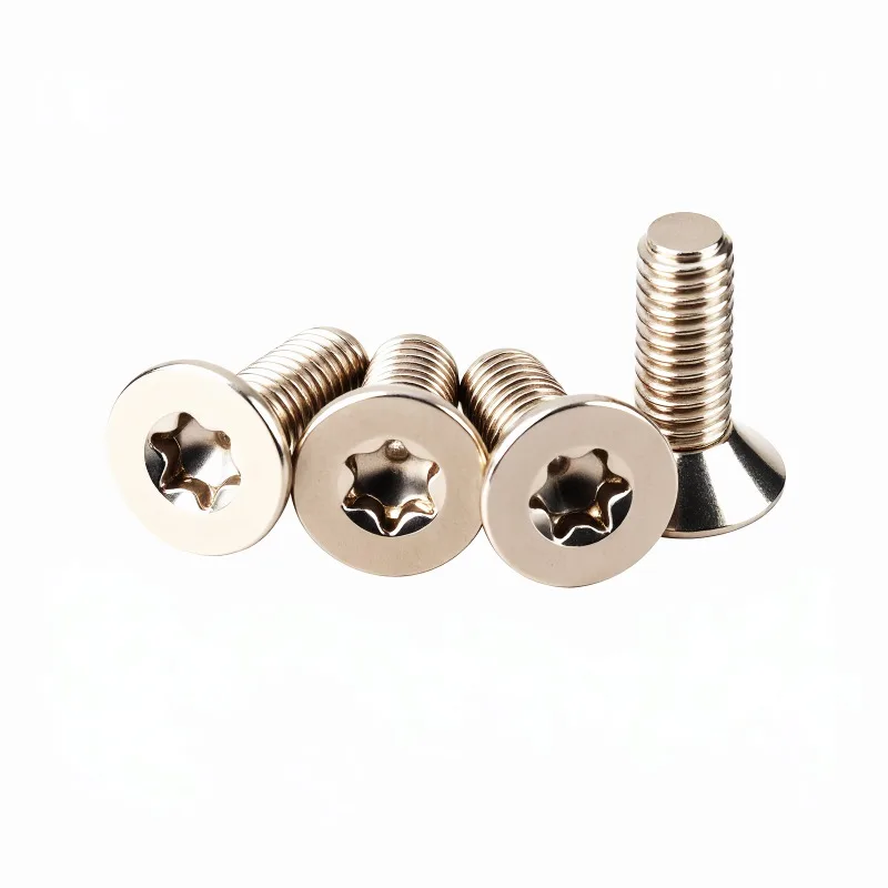 XCMT Stainless Steel Torx Countersunk Screw Flat Head Star Drive Bolt Motorcycle Off Road Vehicle ATV Fairing Body Fastener