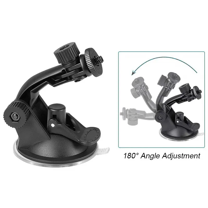 Car Suction Cup Holder For Gopro Hero 11 10 9 8 7 5 Xiaomi Yi Action Camera Auto Windshield Mount Vacuum Sucker Suporte Bracket