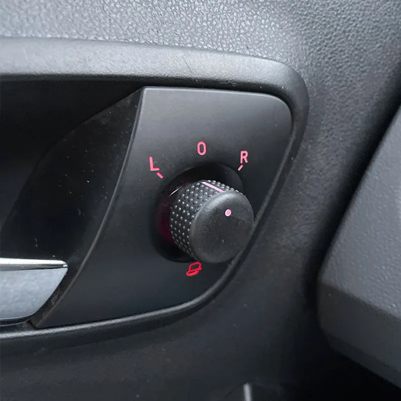 LHD Car Accessories Rearview Side Mirror Adjust Switch Knob For VW Seat Ibiza 2008 2009 2010 2011 2012 2013 2014 2015 6J1959565A
